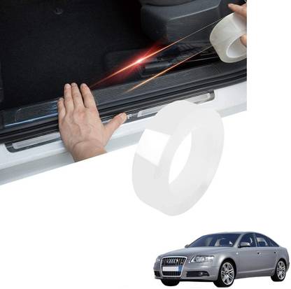 KOZDIKO 5 Meter Door Edge Guard Sill & Trim Protector, Film/Tape, Fit For A6 Car Pet Door Protector