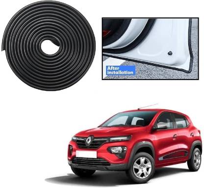 AutooNation Car Door U Shape Edge Trim Rubber Seal Protector (5M)For Renault Kwid Car Pet Door Protector