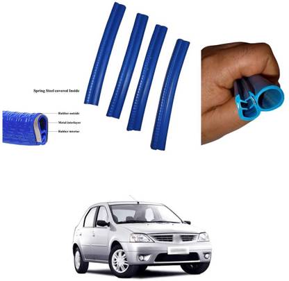 PROEDITION Car door handle cover set of 4 (Blue) X110 Mahindra Car Door Handle