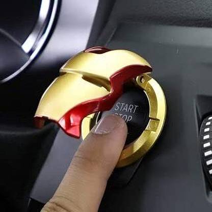 Affitude Auto Car Engine Start Stop Button Cover Decorative Ring Car Pet Door Protector