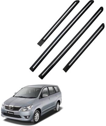 TECHMOZ TOYOTA INNOVA DOOR SIDE BEADING CHROME LINE SET OF 4 Car Beading Roll For Door