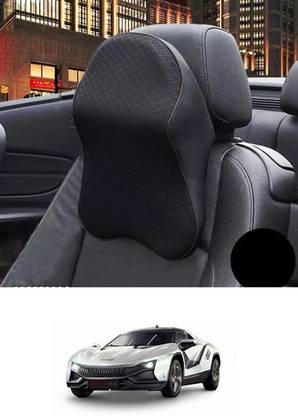 RONISH Black Memory Foam Car Pillow Cushion for Tata
