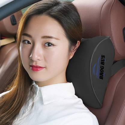 BROGBUS Black Memory Foam, Fabric