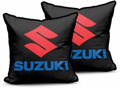 kioni Black Polyester Car Pillow Cushion for Maruti Suzuki