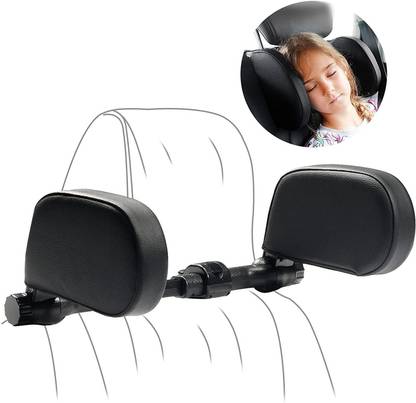 Hold up Black Leather Car Pillow Cushion for Universal For Car