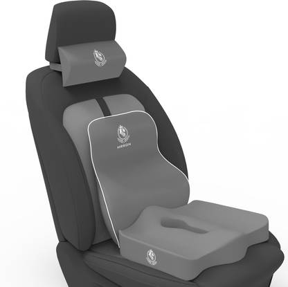MRRON Black Memory Foam Car Pillow Cushion for Universal For Car