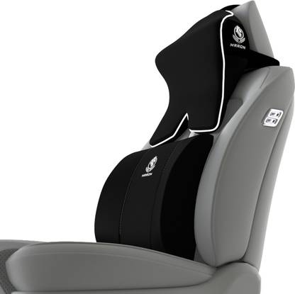 house of common Black Memory Foam Car Pillow Cushion for Universal For Car