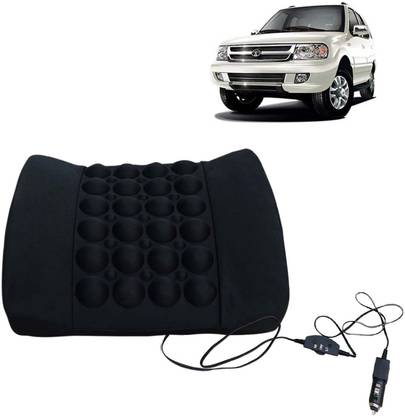 Kingsway Black Memory Foam Car Pillow Cushion for Tata