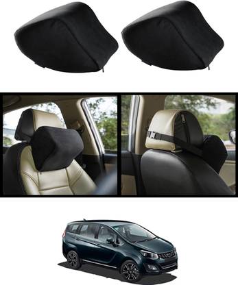 ABJD Black Memory Foam Car Pillow Cushion for Mahindra