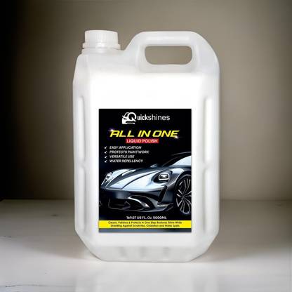 Quickshines Liquid Car Polish for Dashboard, Leather