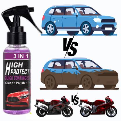 swiss gold Liquid Car Polish for Tyres, Dashboard, Leather, Windscreen, Headlight, Exterior