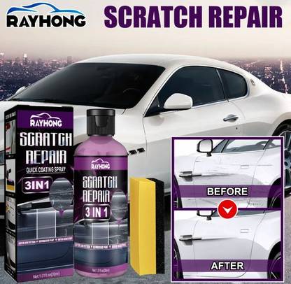 GalaxyCare Car scratch remover liquid, car scratch remover kit for deep scratches, Car Body Filler Putty