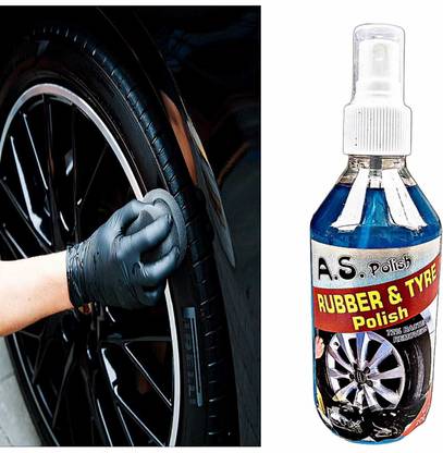 A S AUTO Liquid Car Polish for Tyres, Dashboard, Leather, Bumper, Exterior