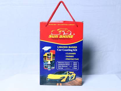 Sunshine Liquid Car Polish for Dashboard, Windscreen, Exterior