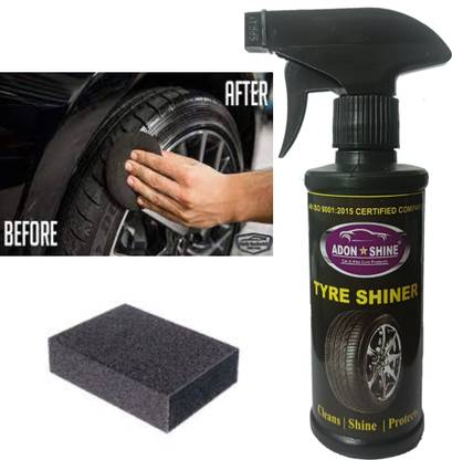 ADON SHINE Liquid Car Polish for Tyres, Metal Parts