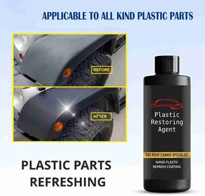 SCENTORA Plastic Restoring Agent Car Maintenance Specialist Nano Plastic Refresh Coating 0012 Vehicle Interior Cleaner