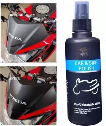 AUTOGROOMZ Liquid Car Polish for Dashboard, Bumper, Leather, Tyres, Exterior