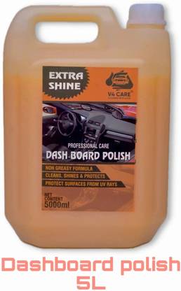 V4 CARE Paste Car Polish for Dashboard, Leather, Tyres, Exterior, Bumper