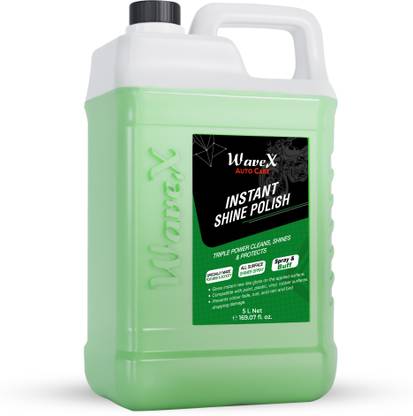Wavex Liquid Car Polish for Exterior, Leather