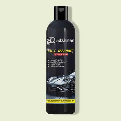 Quickshines Liquid Car Polish for Dashboard, Leather