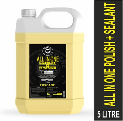 FOXCARE Liquid Car Polish for Exterior, Dashboard, Metal Parts, Tyres, Chrome Accent, Headlight, Leather