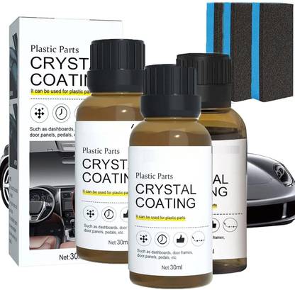 kroywen Liquid Car Polish for Bumper, Dashboard, Exterior, Tyres