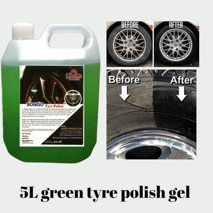 bongoproduction Paste Car Polish for Tyres