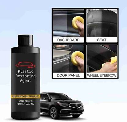 BUBBLEX Liquid Car Polish for Dashboard, Bumper, Leather, Exterior