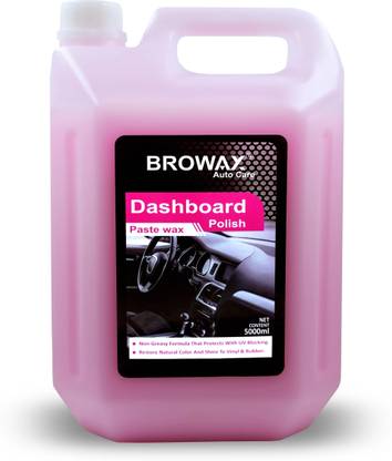 BROWAX Paste Car Polish for Dashboard, Tyres, Bumper