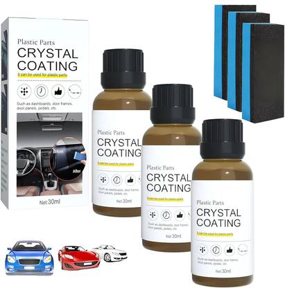 kroywen Liquid Car Polish for Bumper, Dashboard, Exterior, Tyres