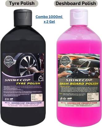 Shinecop Paste Car Polish for Tyres, Dashboard, Leather, Chrome Accent