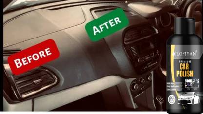Lofiyan Liquid Car Polish for Bumper, Tyres, Dashboard, Leather, Windscreen