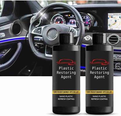 SCENTORA Plastic Restoring Agent Car Maintenance Specialist Nano Plastic Refresh Coating 45741 Vehicle Interior Cleaner
