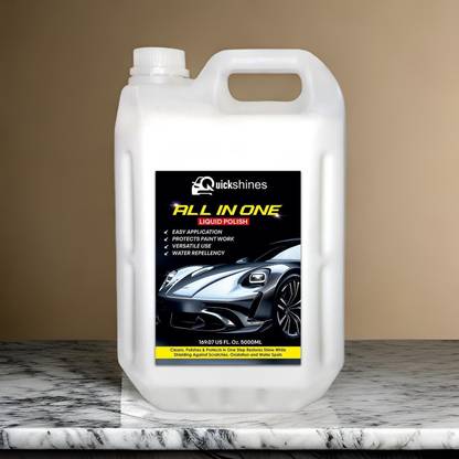Quickshines Liquid Car Polish for Dashboard, Leather