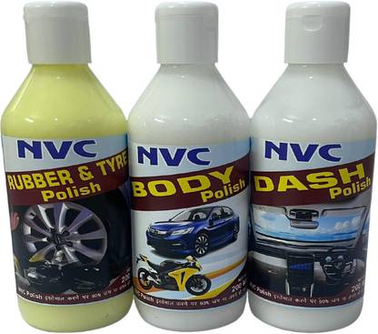 Nvc Paste Car Polish for Dashboard, Exterior, Tyres