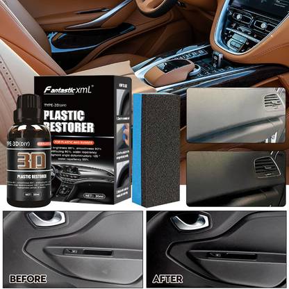 GoCLICK Liquid Car Polish for Dashboard, Exterior, Bumper, Windscreen, Tyres