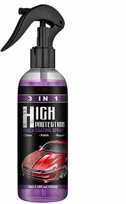 BUBBLEX Liquid Car Polish for Bumper, Chrome Accent, Dashboard, Exterior, Leather, Tyres, Windscreen