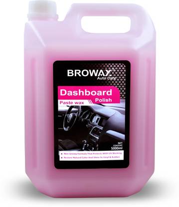 BROWAX Paste Car Polish for Dashboard, Tyres, Bumper