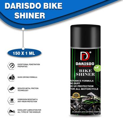 Darisdo Liquid Car Polish for Leather, Tyres, Exterior, Chrome Accent, Windscreen