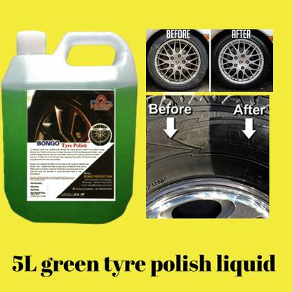 bongoproduction Liquid Car Polish for Tyres