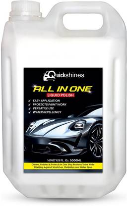 Quickshines Liquid Car Polish for Dashboard, Leather