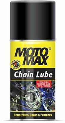Motomax Chain Lube Aerosol Spray|Prevent Chain breakage | Extended Chain Life| Provides Lubrication and corrosion| Avoid Sling Off Chain Oil