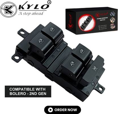 KYLO POWER WINDOW SWITCH FOR BOLERO NEW MODEL (4 BUTTON) (FRONT RIGHT SIDE) Car Power Window Switch
