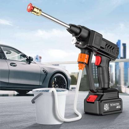 PRIHAL ART Portable Pressure Washer gun with Rechargeable Battery 12]000mah Pressure Washer