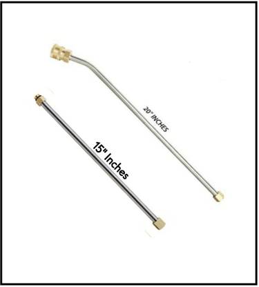 VIPARTH Pressure Washer Spray Extension 30 Degree Bend Rod 20", 5000 PSI With QC Adapter Pressure Washer