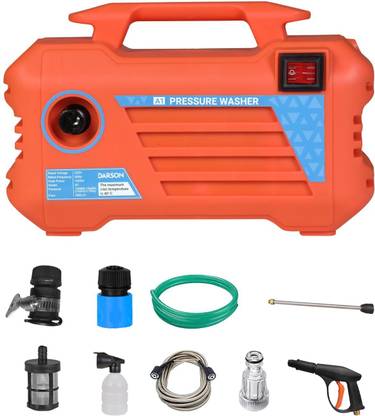 Darson A1 Orange 1600 Watts Motor,100 Bars,6.5L/Min FlowRate Pressure Washer