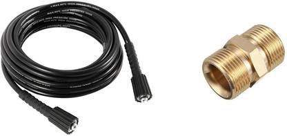 PARTHVI High Quality Heavy duty High pressure Washer Water Spray Hose Pipe 6 Meter Length With M22 Hose Pipe Connector Pressure Washer