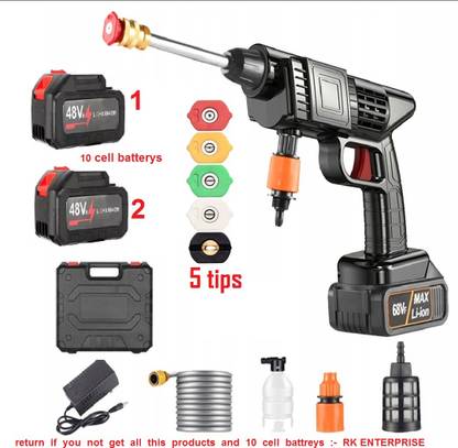Windwarrior Cordless 48V Wireless High Pressure Car Washer Gun cordless Pressure Washer