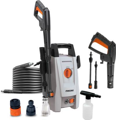 Mecano 1400W High Pressure Washer, 120 Bar, 6.5L/Min Flow Rate, Car, Bike High Pressure Washer