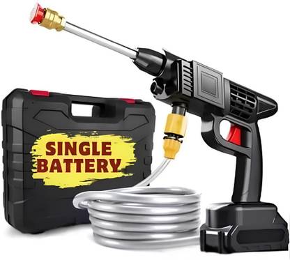 zenovolt A-1309 Single Battery High Pressure Washer for Car, Bike & Gardening Pressure Washer